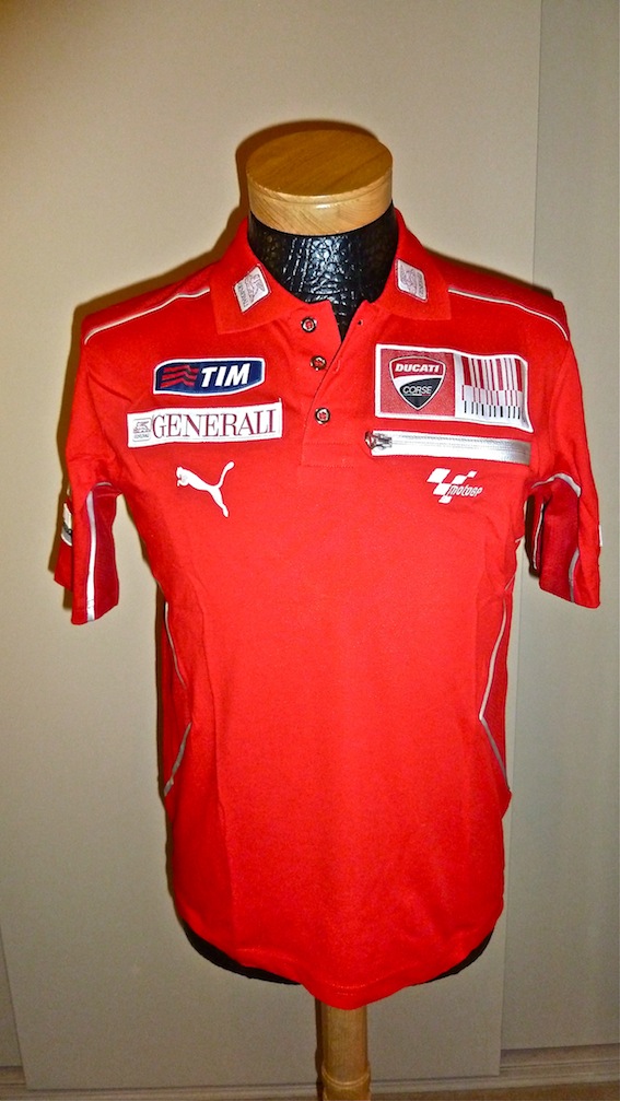 Ducati 2010 Team Issue Polo Shirt New No Replica  